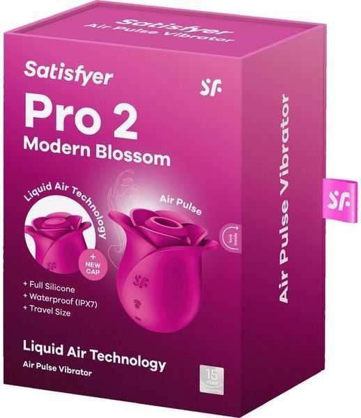 Вакуумний кліторальний стимулятор Satisfyer Pro 2 Modern Blossom 1259154 фото