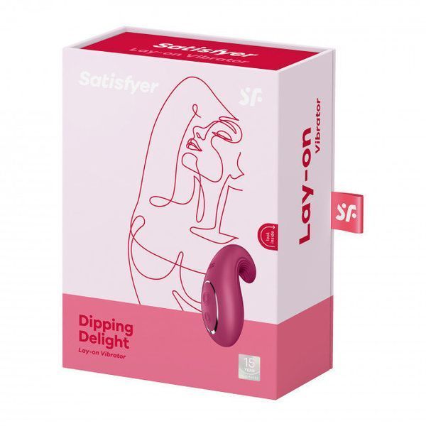 Вібратор Satisfyer Dipping Delight Berry 1033966 фото