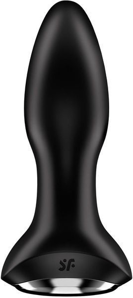 Анальна смарт вібропробка із перловим масажем Satisfyer Rotator Plug 2+ Black 979536 фото