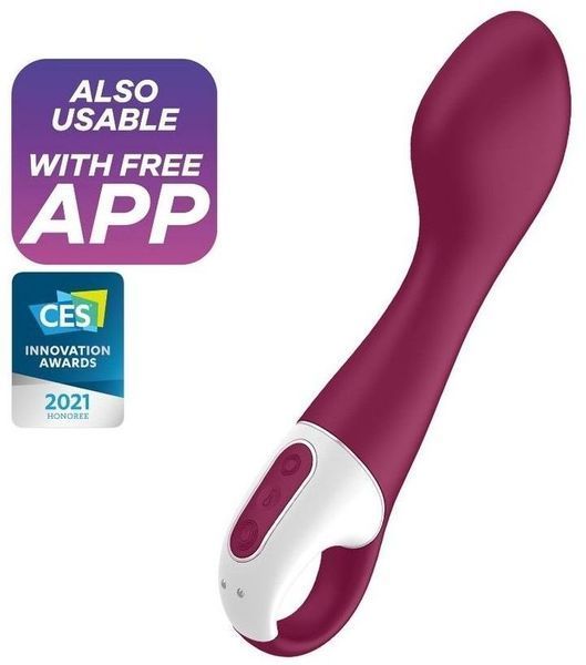 Смарт вібратор точки G Satisfyer Hot Spot із функцією підігріву 946992 фото