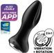 Анальна смарт вібропробка із перловим масажем Satisfyer Rotator Plug 2+ Black 979536 фото 2