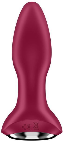 Анальна смарт вібропробка із перловим масажем Satisfyer Rotator Plug 2+ Violet 979537 фото