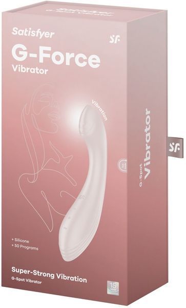 Вібратор Satisfyer G-Force Beige 1235201 фото