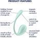Виброяйцо Satisfyer Smooth Petal Connect App Mint 1354527 фото 7