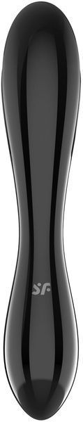 Стеклянный дилдо Satisfyer Dazzling Crystal 1 (Black) 1260575 фото