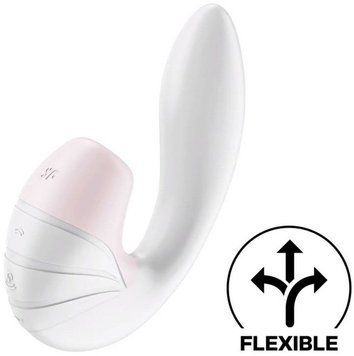 Вакуумный вибратор Satisfyer Supernova White, 2 положения ствола 939602 фото