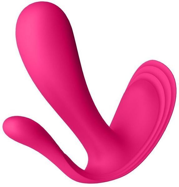 Двойной смарт-вибратор в трусики Satisfyer Top Secret+ Pink 1001916 фото