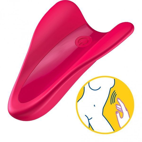 Вібратор на палець Satisfyer High Fly Red 775154 фото