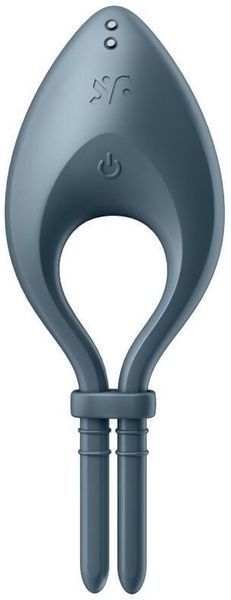 Эрекционное кольцо Satisfyer Bullseye Dark Blue 943968 фото