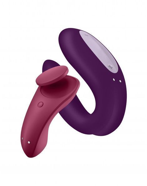 Набор Satisfyer Partner Box 1 (вибратор для пар Double Joy + вибратор в трусики Sexy Secret) 997509 фото