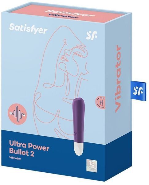 Віброкуль Satisfyer Ultra Power Bullet 2 Violet 1325713 фото