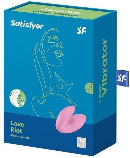 Вібратор на палець Satisfyer Love Riot Pink 1104710 фото