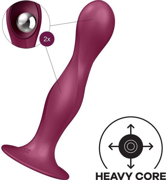 Дилдо Satisfyer Double Ball-R Red 1259155 фото