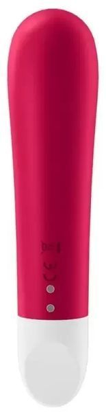 Віброкуля на акумуляторі Satisfyer Ultra Power Bullet 1 (червона) 857262 фото