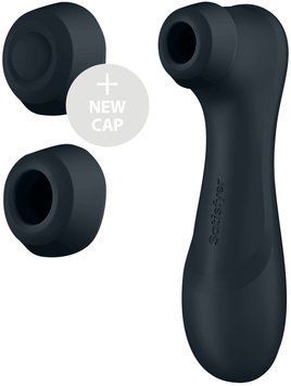 Вакуумный клиторальный стимулятор Satisfyer Pro 2 Generation 3 with Liquid Air Connect App Dark Grey 1176181 фото
