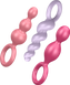 Satisfyer Plugs set of 3 набор анальных пробок, разноцветный 515791 фото 1