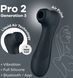 Вакуумний кліторальний стимулятор Satisfyer Pro 2 Generation 3 with Liquid Air Connect App Dark Grey 1176181 фото 6