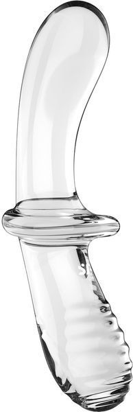 Стеклянный дилдо Satisfyer Double Crystal (Transparent) 1260578 фото