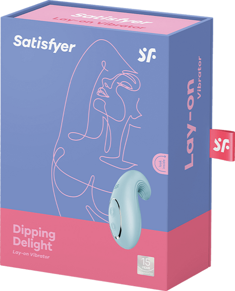 Вібратор Satisfyer Dipping Delight Light Blue 1033967 фото