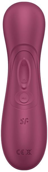 Вакуумний кліторальний стимулятор Satisfyer Pro 2 Generation 3 with Liquid Air Connect App Wine Red 1088331 фото