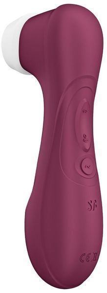 Вакуумний кліторальний стимулятор Satisfyer Pro 2 Generation 3 with Liquid Air Connect App Wine Red 1088331 фото