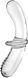 Стеклянный фаллоимитатор Satisfyer Double Crystal Clear 1247679 фото 1
