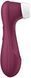 Вакуумний кліторальний стимулятор Satisfyer Pro 2 Generation 3 with Liquid Air Connect App Wine Red 1088331 фото 5