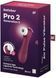Вакуумний кліторальний стимулятор Satisfyer Pro 2 Generation 3 with Liquid Air Connect App Wine Red 1088331 фото 6