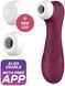 Вакуумний кліторальний стимулятор Satisfyer Pro 2 Generation 3 with Liquid Air Connect App Wine Red 1088331 фото 1