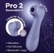 Вакуумний смарт стимулятор Satisfyer Pro 2 Generation 3 violet 1138266 фото 2