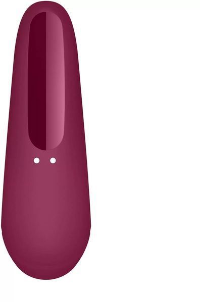 Вакуумный клиторальный стимулятор Satisfyer Curvy 1+ Rose Red 672238 фото