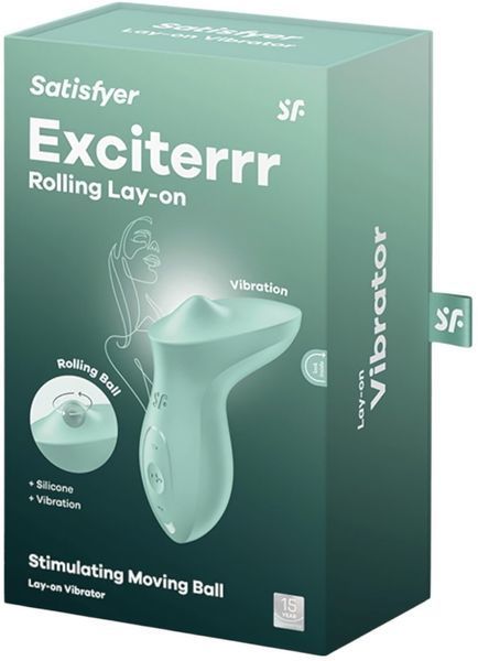Кліторальний вібратор Satisfyer Exciterrr Mint 1395340 фото