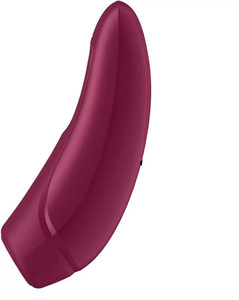 Вакуумный клиторальный стимулятор Satisfyer Curvy 1+ Rose Red 672238 фото