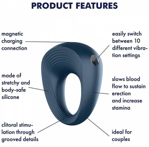 Ерекційне кільце Satisfyer Power Ring 551655 фото