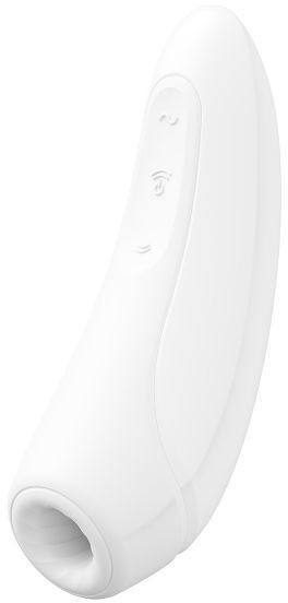 Вакуумный клиторальный стимулятор Satisfyer Curvy 1+ White 669604 фото