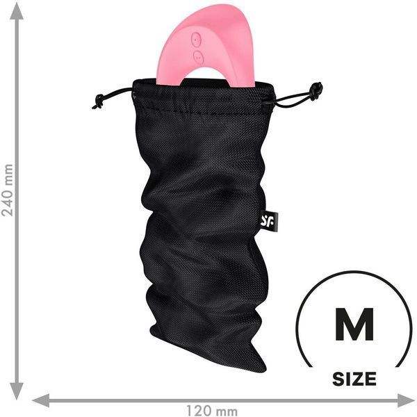Мішечок для зберігання іграшок Satisfyer Treasure Bag M Black 1329925 фото