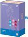 Вагінальні кульки Satisfyer V Balls (3 пари), діаметр 3,4см, маса 79-114-150г, монолітні 515798 фото 1
